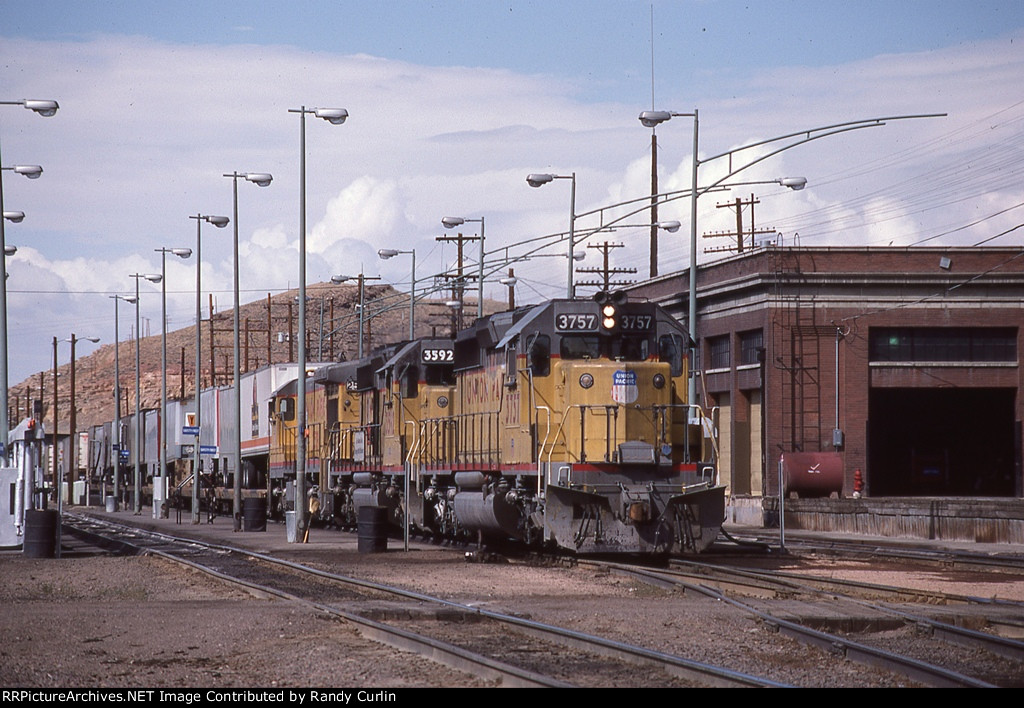 UP 3757 at Rawlins